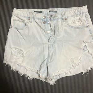 Short shorts , size 10 faded blue! Fun Fun Fun